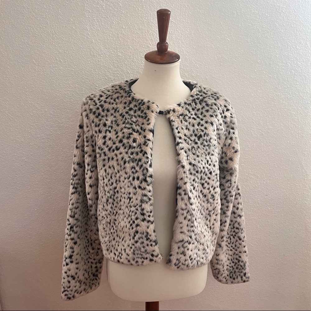 Leopard Cheetah Fur Jacket